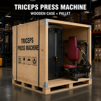 Machine de musculation pour triceps et dos REYK REYK-LJ10 avec poids à aiguilles pour l'entraînement physique et la musculation