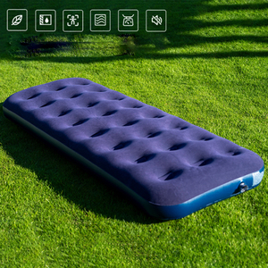 <span class=keywords><strong>Matelas</strong></span> Gonflable Individuel avec Pompe Électrique Intégrée – Lit d'Air Moderne en PVC Écologique Pliable pour un Sommeil Confortable à la Maison ou en Camping - Product Image 2