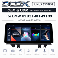Personnalisation OEM et ODM pour BMW X1 F48 F49 X2 F39 NBT/EVO 10.25"/12.3" Système Linux Autoradio Multimédia CarPlay Auto Stéréo