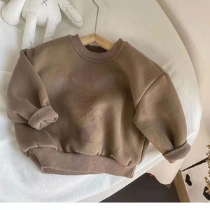 <span class=keywords><strong>Ropa</strong></span> de otoño para niños pequeños de 1 a 6 años, <span class=keywords><strong>ropa</strong></span> con estampado de letras en color liso, jersey de manga larga, sudaderas para niños, prendas de vestir exteriores, conjuntos - Product Image 4