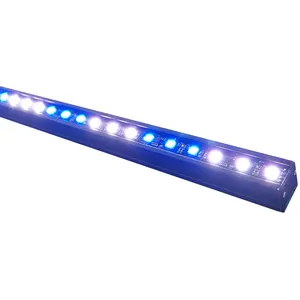 Outdoor building decoration programable digital video effect DC12/24V 12W RGBW IP65 dmx led light bar