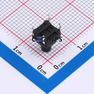 UK-B02123-G8.5-160 Tactile Switch DIP-4P,6.2x6.2mm Switch 1.6N 6.15mm 6.15mm 8.5mm - Product Image 2