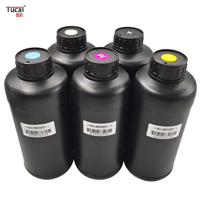 Kualitas tinggi dan harga bagus mainan tinta UV semprotan tinggi tinta UV untuk Ricoh GH2220 \ G5i untuk plastik, kulit, akrilik, logam
