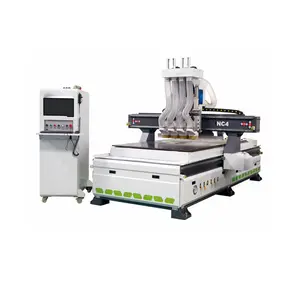 3 Axis 1325 Wood Nesting Cnc Router Machine Escultura Fresadora Com Router Bits Vacuum Table para Carpintaria