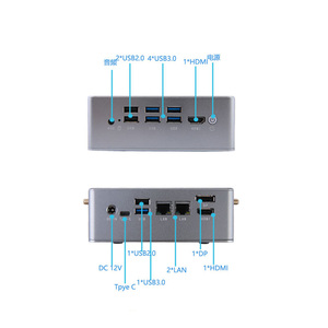 Nuevo Mini PC Host con Procesadores <span class=keywords><strong>Intel</strong></span> <span class=keywords><strong>Core</strong></span> <span class=keywords><strong>I3</strong></span>/I5/I7 de 11.ª Generación, 32 GB de RAM DDR4, Interfaces M.2 SATA, Puerto Ethernet de 2.5G, para Uso Empresarial - Product Image 2