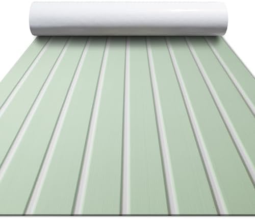 Vert écume de mer avec des lignes blanches