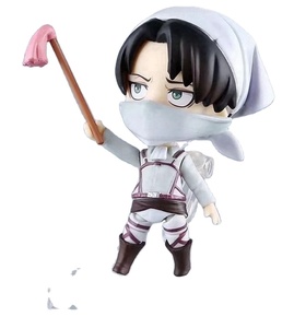 HY2 vente en gros figurines d'anime Levi Ackerman 390 417 <span class=keywords><strong>Eren</strong></span> Jaeger 375 figurine d'action Ver.PVC mignon jouets modèle enfants poupée Brinquedos - Product Image 1