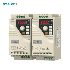 220V 1.5KW AC tốc độ động cơ điều khiển ba giai đoạn 380V đầu vào đầu ra VFD biến tần chuyển đổi invertek ổ đĩa biến tần