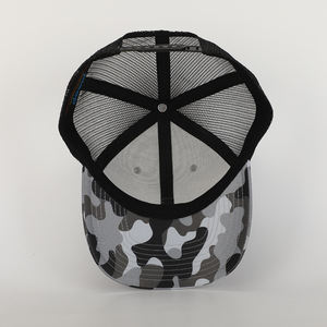 High Quality <strong>Custom</strong> Logo 6-panel Trucker Cap Customizable <strong>Mesh</strong> <strong>Camo</strong> Wholesale <strong>Mesh</strong> Blank <strong>Camo</strong> Headwear - Product Image 6