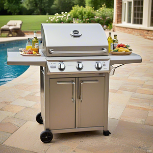 Barbecues à <span class=keywords><strong>gaz</strong></span> en acier inoxydable fournis par l'usine, avec <span class=keywords><strong>nettoyage</strong></span> facile et garantie d'un an à des prix raisonnables - Product Image 4