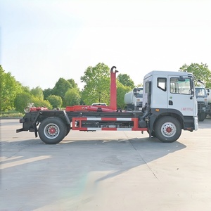 Camión de Basura Dongfeng con Brazo de Gancho Desmontable, Colector de Residuos Autocargable, Vehículo de Basura con Gancho Elevador - Product Image 5