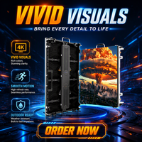 Écran LED P3.91 P4.81 pour mur vidéo, location d'écran LED pour spectacles en direct en extérieur, affichage LED étanche pour scène, écran de fond de scène pour mariage