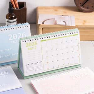2026 New Style Waterproof Sprial Korean-Style Fresh & Clean <b>Calendar</b> Wholesale Available - Product Image 2