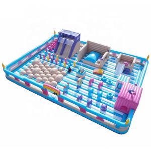 Hnkidsfun inflables diversión tema carrera <span class=keywords><strong>de</strong></span> obstáculos rebote trampolín gigante <span class=keywords><strong>Parque</strong></span> inflable - Product Image 2