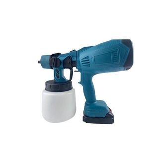 Pistolet pulvérisateur haute pression, capacité du réservoir de 1 L, batterie lithium rechargeable, qualité professionnelle, utilisation pour la rénovation de la maison - Product Image 5