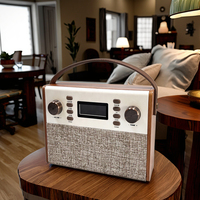Récepteur radio FSD-1986(DAB) avec fonction horloge, boîtier en bois MDF - Prototype/Acceptation d'échantillons