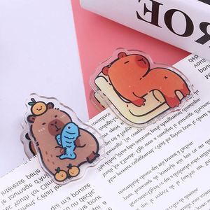 Clips en acrylique personnalisés, mignons, style dessin animé et anime, en PP, pour sublimation, breloques kawaii, papeterie, clips pour notes autocollantes - Product Image 4