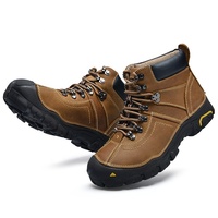 Sepatu Hiking Anti Air Baru dari Produsen, Sepatu Boots Keselamatan Olahraga Luar Ruangan Musim Panas untuk Pria