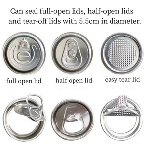 Latas de Refresco de Plástico PET Transparente Desechables de 250 ml y 500 ml al por Mayor para Bebidas con Tapa de Aluminio - Product Image 4