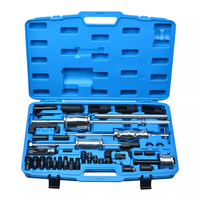 40 pièces d'outils de Diagnostic automatique, extracteur d'injecteur principal avec extracteur d'adaptateur à rampe commune avec outil de synchronisation de marteau coulissant
