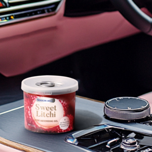 Désodorisant de voiture parfumé aux fruits, baume aromatique solide pour tableau de bord, parfum d'huiles essentielles sans flamme - Product Image 2