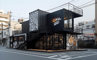 Cabine préfabriquée économique en conteneur, unité mobile à construction rapide pour petit bureau, boutique et logement économique