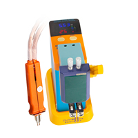 Soudeuse par points à batterie GLITTER 801B 11,6 kW 116J, machine de soudage à impulsions à stockage d'énergie avec bras oscillant 73SA et stylo 70BN pour pack EV