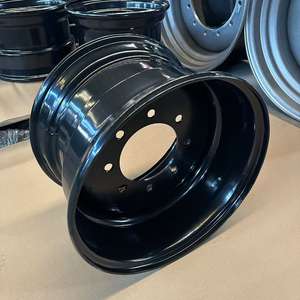 Roda konstruksi pabrik 16.5x9.75 pelek selip 9.75x16.5 pelek roda baja untuk Ban 12-16.5 - Product Image 4