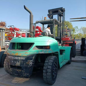 Chariot élévateur diesel Mitsubishi TCM d'occasion de 15 tonnes avec déplaceur latéral pour l'agriculture et la construction, modèle FD150 - Product Image 1