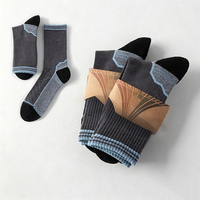 Chaussettes de randonnée en laine pour femmes et hommes, mi-mollet, pour le printemps, l'été, la course en extérieur et le trekking, vente en gros