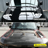 Panneau décoratif de capot style ailes d'ange compatible avec Land Rover Defender 90 110, accessoires modifiés