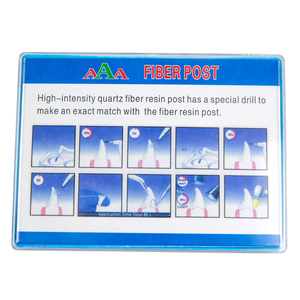 เสาไฟเบอร์ควอตซ์เรซินพรีเมียมพร้อมดอกสว่าน ความแข็งแรงสูง สำหรับการรักษารากฟัน อุปกรณ์ฟื้นฟูฟัน - Product Image 4