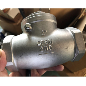 <span class=keywords><strong>CF8</strong></span> 316 BSP NPT Thread End Ôn Châu Công Nghiệp Chek Van Thép Không Gỉ Swing Kiểm Tra Van - Product Image 2