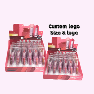 Cartón Corrugado Diseño Libre Impresión Personalizada Esmalte de Uñas Lápiz Labial Cosmético Tienda de Maquillaje Mostrador de Perfume Caja de Exhibición - Product Image 3