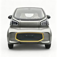 Voiture électrique miniature EEC L6e 4 roues, quadricycle électrique COC avec moteur 4kW et autonomie de 200 km