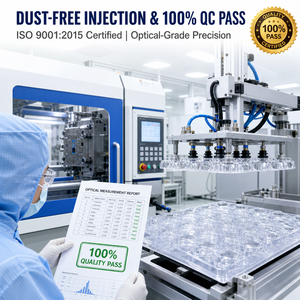 Couvercle de mixeur carré moulé sur mesure et par injection avec joint d'étanchéité et goulotte d'alimentation, échantillon rapide, usine OEM - Product Image 2