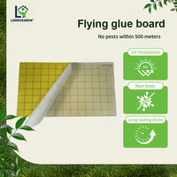 Plaques de remplacement en papier collant jetables pour piège à insectes volants, grille de 1 pouce, lampe anti-moustiques solide, couverture de 20-50 m², autonomie de plus de 480 heures