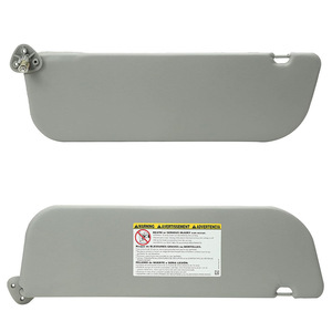 แผงบังแดดฟอร์ด E150 รุ่น 9C2Z-1504105-FA สีเทา ด้านซ้าย อุปกรณ์เสริมหลังคา วัสดุ PVC - Product Image 3