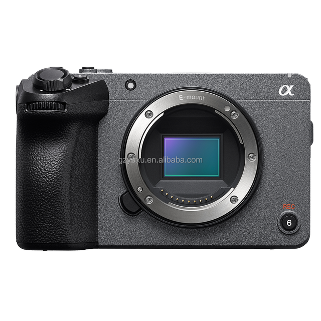 Used FX30 Mirrorless Cinema Camera Body 26MP APS-C Exmor R CMOS Sensor 4K 120fps Dual ISO 5-Axis Stabilization E-Mount Black