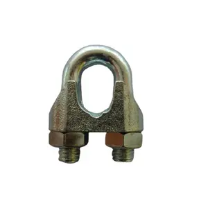 DIN741 MẠ KẼM Dễ Uốn Wire Rope Clips