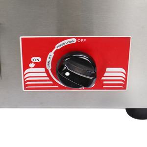 Plancha de Gas GLP Combinada, Plancha Plana y Acanalada, Versátil para Restaurantes de Barbacoa y Hamburgueserías - Product Image 5