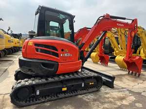 Excavadora de 6 Toneladas en Oferta, Kubota 163 Kx163 Kx163-5 en Venta, Fabricada en Japón, con Orugas de Goma kx155 KX165 - Product Image 6
