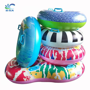 Thiết kế mới tùy chỉnh Float sông ống nhiệm vụ nặng nề Inflatable Vòng Float 120cm phim hoạt hình bơi vòng - Product Image 5