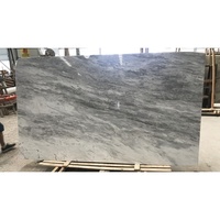 SH STONE Big Gray Grèce Dalles de marbre Marbre antique Carreaux de panneau mural Sol Orlando Elba Marbre bleu gris