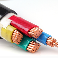 Cable de Alimentación Industrial y Marino de Cobre/Aluminio con Aislamiento XLPE de 0.6/1kv, 1-6 Núcleos, para Uso en Computadoras, Clasificación IP66, 1.5-500mm