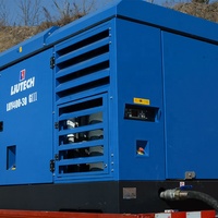 Liutech Portable Diesel Moteur Compresseur Foreur 1200cfm Forage De Puits D'eau 8000m Profondeur 12V Utilisé Condition Huile Portable Air