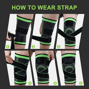Hot Sale <strong>Knee</strong> Pain Relief Breathable Elastic <strong>Knee</strong> <strong>Support</strong> <strong>Strap</strong> - Product Image 6