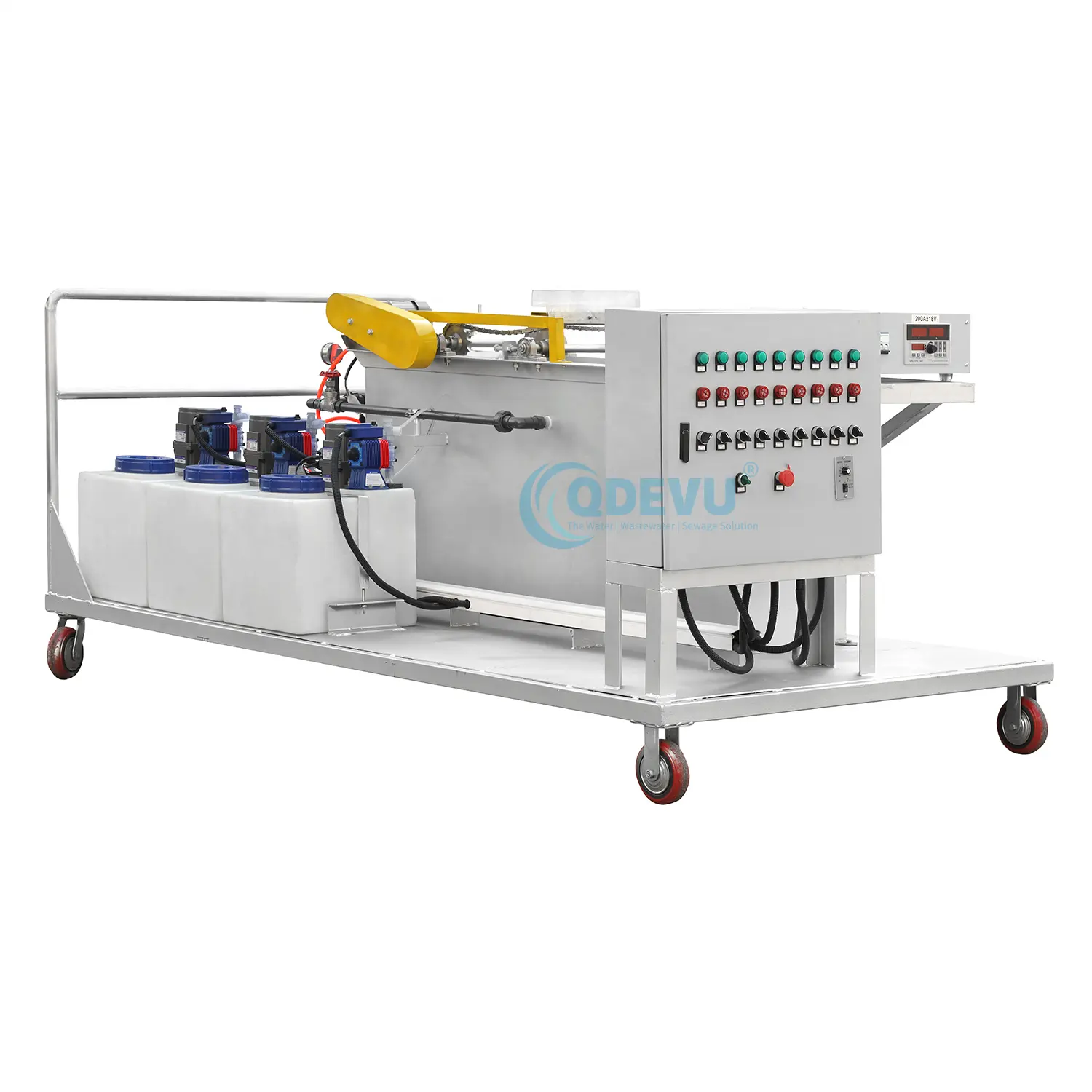 electrocoagulation waste water treatment equipment daf caf dissolved air flotation machine units systems