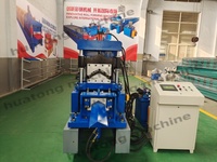 Machine de formage de rouleaux de tuiles de toiture en acier galvanisé avec moteur 3KW, fonctionnement facile, marque Huatong, 380V, garantie de 2 ans