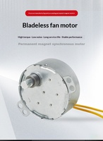 Moteur synchrone à aimant permanent monophasé antidéflagrant de haute qualité 208-240V 5W 5RPM à montage sur panneau pour antenne électrique